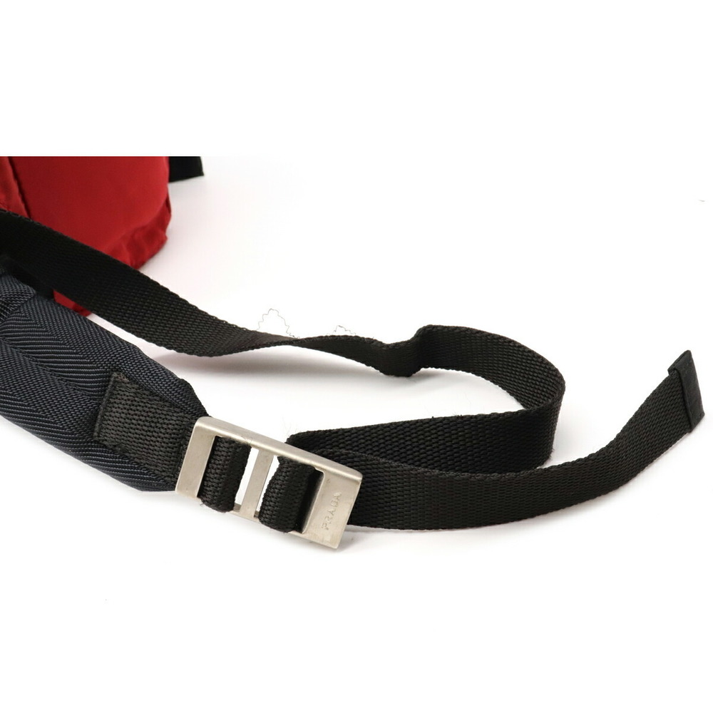 Prada Backpack Nylon Daypack Red - image 4